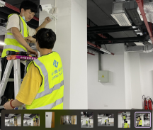 深圳龍華尚美中心大廈辦公室網絡布線;良基商業大廈安裝監控布線公司