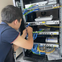 深圳南山區深南大道南頭新豪方大廈公司：選擇中德信通的網絡布線、無線WiFi覆蓋安裝和監控攝像頭安裝，打造高效辦公環境！